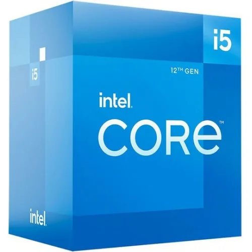 Intel Core i5-12400 2.5GHz Επεξεργαστής 6 Πυρήνων για Socket 1700 σε Κουτί με Ψύκτρα