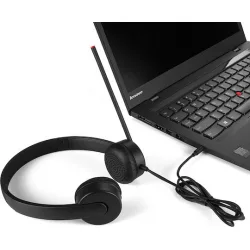 Lenovo Essential Stereo Analog Μαύρο Lenovo Essential Stereo Analog Μαύρο
