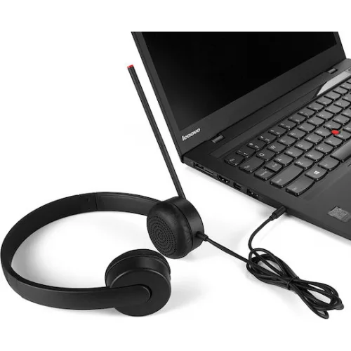 Lenovo Essential Stereo Analog Μαύρο Lenovo Essential Stereo Analog Μαύρο