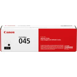 Canon 045 Γνήσιο Toner Laser Εκτυπωτή Μαύρο 1400 Σελίδων (1242C002)
