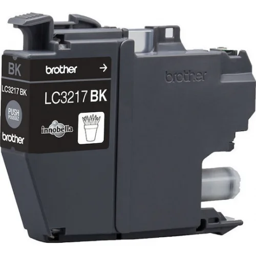 Brother LC3217 Γνήσιο Μελάνι Εκτυπωτή InkJet Μαύρο (LC-3217BK)