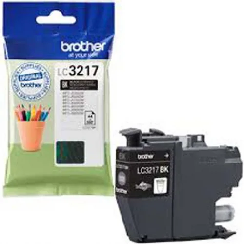 Brother LC3217 Γνήσιο Μελάνι Εκτυπωτή InkJet Μαύρο (LC-3217BK)