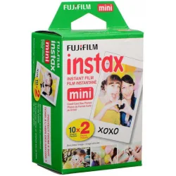 Fujifilm Color Instax Mini Instant Φιλμ (20 Exposures) White