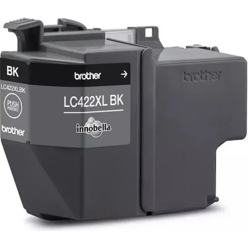 Brother LC422XL Γνήσιο Μελάνι Εκτυπωτή InkJet Μαύρο (LC-422XLBK)