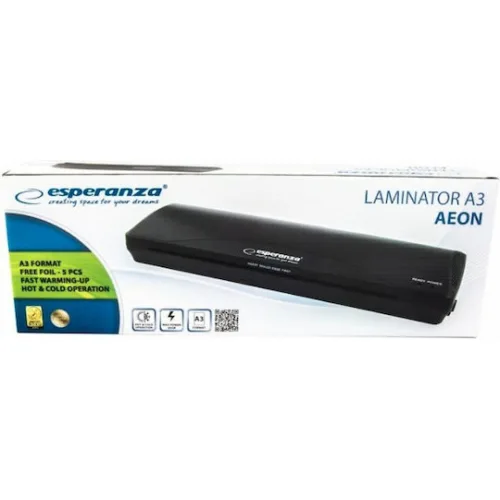 Esperanza Πλαστικοποιητής Επιτραπέζιος για A3