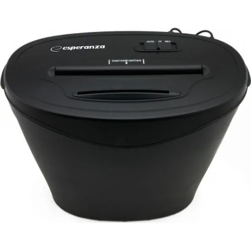 Esperanza Καταστροφέας Εγγράφων και CD Cross Cut 10 Φύλλων με Κάδο 18lt