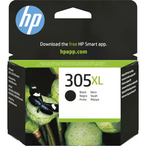 HP 305XL Γνήσιο Μελάνι Εκτυπωτή InkJet Μαύρο (3YM62AE)