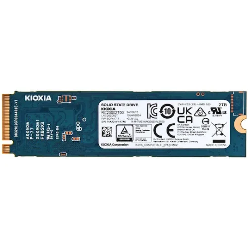 Kioxia Exceria G2 SSD 2TB M.2 NVMe PCI Express 3.0