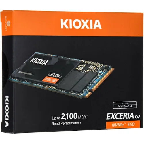 Kioxia Exceria G2 SSD 2TB M.2 NVMe PCI Express 3.0