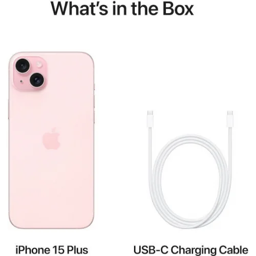 Apple iPhone 15 Plus (6/128GB) Ροζ