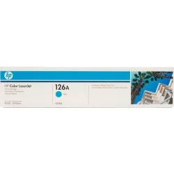 HP 126A Γνήσιο Toner Laser Εκτυπωτή Κυανό 1000 Σελίδων (CE311A)