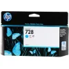 HP 728 Γνήσιο Μελάνι Εκτυπωτή InkJet Κυανό (F9J67A)