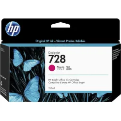 HP 728 Γνήσιο Μελάνι Εκτυπωτή InkJet Ματζέντα (F9J66A)