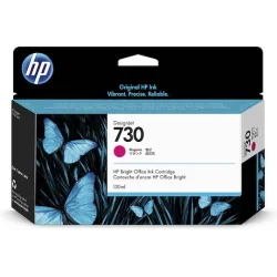 HP 730 Γνήσιο Μελάνι Εκτυπωτή InkJet Ματζέντα (P2V63A)