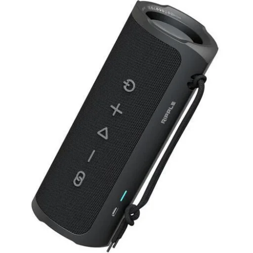 HiFuture Ripple Αδιάβροχο Ηχείο Bluetooth 30W με Διάρκεια Μπαταρίας έως 12 ώρες Μαύρο