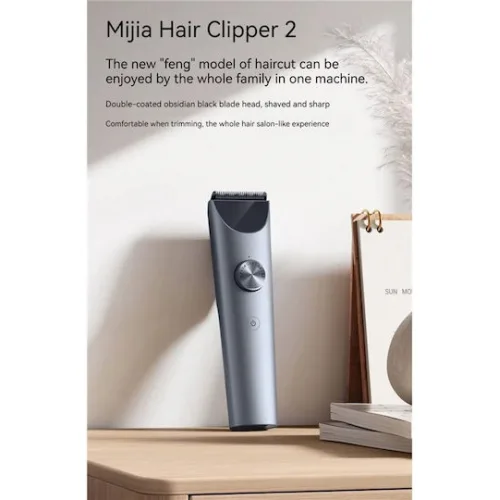 Xiaomi Mi Hair Clipper 2 Επαναφορτιζόμενη Κουρευτική Μηχανή Γκρι BHR8998EU
