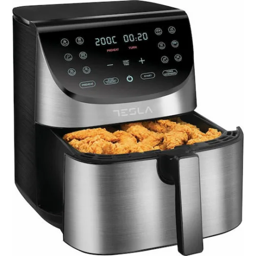 Tesla Air Fryer με Wi-Fi 7lt Μαύρο AF701BX