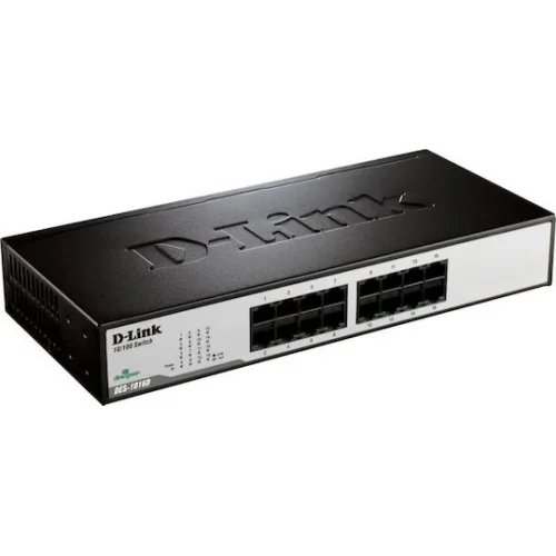 D-Link DES-1016D Unmanaged L2 Switch με 16 Θύρες Ethernet