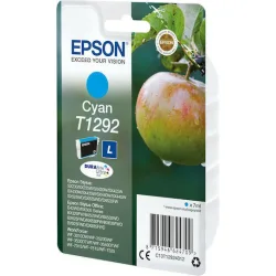Epson T1292L Γνήσιο Μελάνι Εκτυπωτή InkJet Κυανό (C13T12924012 C13T12924010)