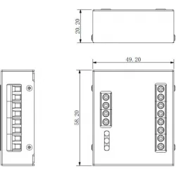Hikvision Πλακίδιο για Μπουτονιέρα