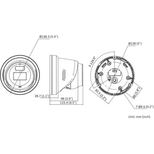Hikvision DS-2CD2346G2H-IS2U/SL IP Κάμερα Παρακολούθησης Full HD+ 4MP Αδιάβροχη με Αμφίδρομη Επικοινωνία και Φακό 2.8mm