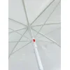 Escape Σπαστή Ομπρέλα Θαλάσσης Ecru Διαμέτρου 2m με Αεραγωγό Λευκή