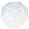 Escape Σπαστή Ομπρέλα Θαλάσσης Ecru Διαμέτρου 2m με Αεραγωγό Λευκή