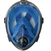 Escape Μάσκα Θαλάσσης Σιλικόνης Full Face L/XL σε Μπλε χρώμα