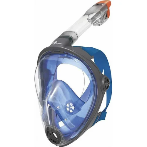 Escape Μάσκα Θαλάσσης Σιλικόνης Full Face L/XL σε Μπλε χρώμα