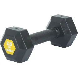 AMILA Βαράκι Εξάγωνο Λαστιχένιο 1 x 2.5kg