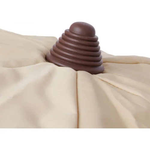 Escape Σπαστή Ομπρέλα Θαλάσσης Αλουμινίου Διαμέτρου 2.2m με UV Προστασία και Αεραγωγό Πορτοκαλί