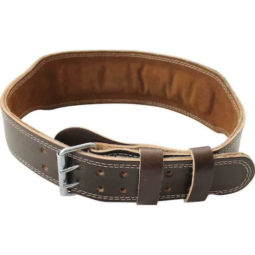 AMILA B Quality L Ζώνη Μέσης Άρσης Βαρών Δερμάτινη