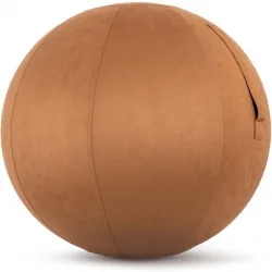 Κάλυμμα Μπάλα Γυμναστικής Amila Gymball 65cm Sueded Καφέ 96791