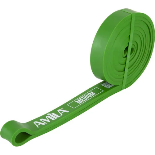 AMILA Λάστιχο Γυμναστικής Loop Μέτριο Πράσινο