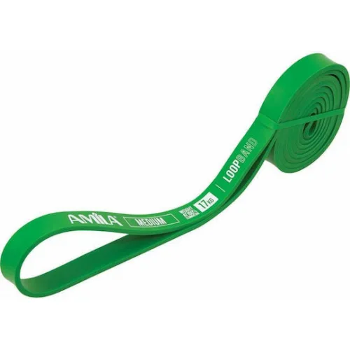 AMILA Λάστιχο Γυμναστικής Loop Μέτριο Πράσινο