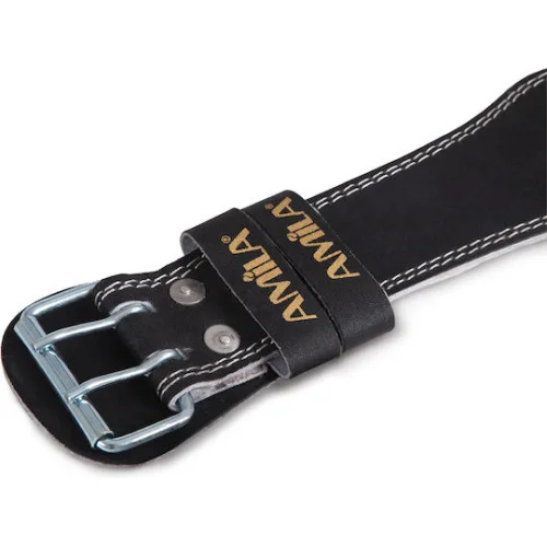 AMILA Ζώνη Μέσης Άρσης Βαρών Δερμάτινη