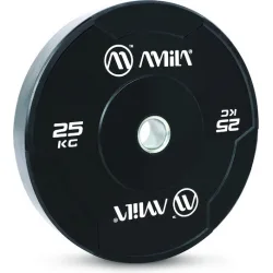 AMILA Δίσκος Ολυμπιακού Τύπου Λαστιχένιος 1 x 25kg Φ50mm