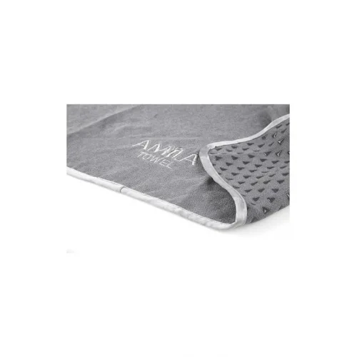 AMILA Reformer Towel Pro Πετσέτα Γυμναστηρίου με Θήκη Μεταφοράς Γκρι 58x70cm
