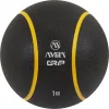 AMILA Μπάλα Medicine 19cm , 1kg σε Μαύρο Χρώμα