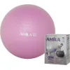AMILA Μπάλα Pilates 55cm , 1kg σε Ροζ Χρώμα
