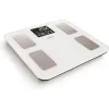AMILA Fitbody 5 Smart Ζυγαριά 180kg με Λιπομετρητή & Bluetooth Λευκή