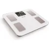 AMILA Fitbody 5 Smart Ζυγαριά 180kg με Λιπομετρητή & Bluetooth Λευκή
