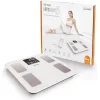 AMILA Fitbody 5 Smart Ζυγαριά 180kg με Λιπομετρητή & Bluetooth Λευκή