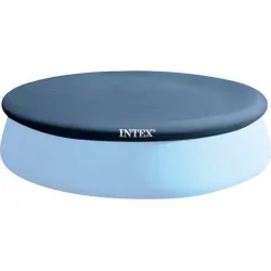 Intex Προστατευτικό Κάλυμμα Πισίνας Στρογγυλό Διαμέτρου 366εκ. Μπλε