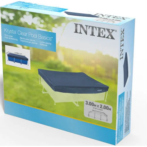 Intex Αντηλιακό Προστατευτικό Κάλυμμα Πισίνας Παραλληλόγραμμο Μπλε 300x200εκ. Intex Αντηλιακό Προστατευτικό Κάλυμμα Πισίνας Παραλληλόγραμμο Μπλε 300x200εκ.