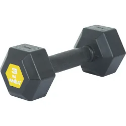 AMILA Βαράκι Εξάγωνο Λαστιχένιο 1 x 3kg