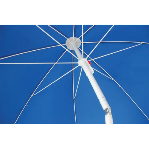 Escape Σπαστή Ομπρέλα Θαλάσσης Αλουμινίου Διαμέτρου 2m Blue