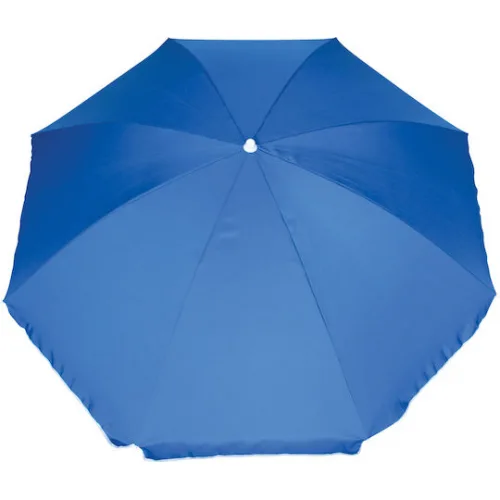 Escape Σπαστή Ομπρέλα Θαλάσσης Αλουμινίου Διαμέτρου 2m Blue