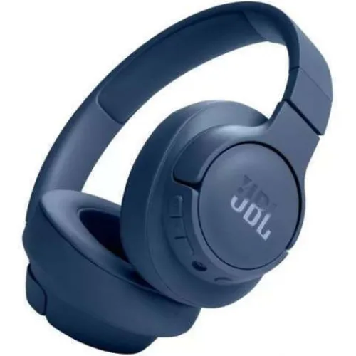 JBL Tune 720BT Ασύρματα / Ενσύρματα Over Ear Ακουστικά με 76 ώρες Λειτουργίας και Quick Charge Μπλε