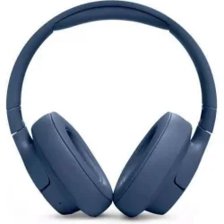 JBL Tune 720BT Ασύρματα / Ενσύρματα Over Ear Ακουστικά με 76 ώρες Λειτουργίας και Quick Charge Μπλε
